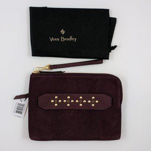 Vera Bradley Mallory RFID Leather Wristlet MSRP $158
